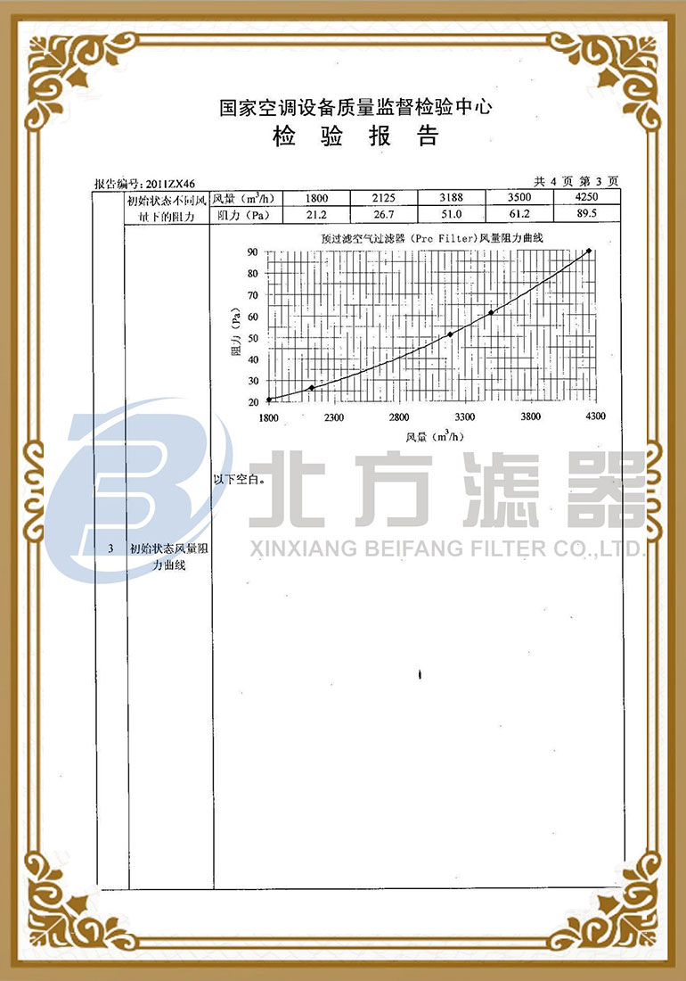 預(yù)過濾空氣過濾器檢測(cè)報(bào)告-4